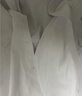罗蒙（ROMON）纯色商务职业正装男士白衬衫工装外套长袖衬衣男CS108白色4XL 实拍图