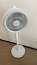 美的（Midea）【暴风循环】空气循环扇大风量摇头电风扇家用台式落地扇轻音卧室节能小风扇柔风轻羽扇 FGA24TQ 实拍图