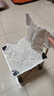户外装备高品质车载便携亲子户外折叠椅用于露营钓鱼写生 白色中号33（无收纳袋） 实拍图