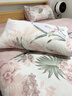 洁丽雅（Grace）7A抗菌100%纯棉四件套新疆棉床上用品床单被套200*230cm1.5/1.8米床 实拍图