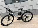 金武端自行车成人山地车公路赛车单车骑行变速超轻越野中学生初中青少年 顶配版-辐条轮-黑白色 27.5寸24速 实拍图