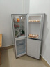 新飞冰箱小型租房用 一级能效冷 藏冷冻两用1-2人家用小冰箱 出租房双门电冰箱办公室两门 26年旗舰 108L一级能效【大容量大存储】银色 实拍图
