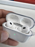 耳机保护壳 适用苹果AirPods pro保护套AirPods无线蓝牙耳机套透明保护壳TPU防摔晶透软壳 AirpodsPro2代保护套 实拍图