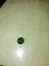 语约天然和田玉散珠 碧玉珠子 俄料菠菜绿圆珠子 单珠手串配珠diy配饰 精选老坑菠菜绿12mm/单颗 实拍图