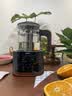 格丽思（GREENIS）煮茶壶纯钛养生壶 喷淋式煮茶器养生烧水壶保温一体全自动恒温泡茶壶 新款高档大气蒸茶煮茶壶 深空灰礼盒装（纯钛壶底-单直筒茶漏） 实拍图