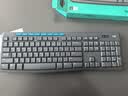 罗技（Logitech）MK275 键鼠套装 无线键鼠套装 办公键鼠套装 全尺寸 商务键鼠套装 带无线2.4G接收器 黑蓝色 实拍图