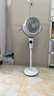 艾美特（AIRMATE）【小暴风PRO】空气循环扇家用大风力摇头电风扇卧室安静轻音小风扇桌面台式节能落地扇电扇 X231 实拍图