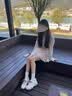 啄木鸟厚底内增高德训鞋女2026新款秋季薄款透气网鞋休闲运动鞋小白鞋 灰色【网面透气-增高7CM】 37 (235mm) 实拍图