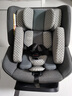 虎贝尔（HBR）E360+ 儿童安全座椅智能通风汽车0-9岁 i-Size 灰格 实拍图