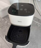 美的（Midea）空气炸锅不用翻面可视大容量家用全自动烤箱多功能不粘易洗触控微蒸汽嫩烤免翻面炸烤一体 KZC5089【风力可调】金属内腔 5L 实拍图