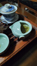 金镶玉功夫旅行茶具套装泡茶壶 快客杯飘逸杯盖碗汝窑 祥龙快客杯 实拍图