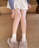 浪莎打底裤女春秋光腿连裤袜美腿丝袜女薄款抗菌打底裤袜 肤色2条 实拍图
