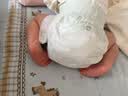 babycare金山茶花纸尿裤S58片(4-8kg)新生儿婴儿尿不湿超薄透气轻柔花苞裤 实拍图