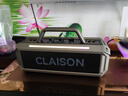 CLAISON【柏林之声】蓝牙音箱高音质音响话筒一体自带声卡广场舞家庭KTV套装户外K歌便携式大功率低音炮 灰色【双话筒】300W丨震撼音效 实拍图