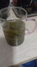 六色玻璃茶杯水杯耐热加厚套装家用玻高硼硅璃杯彩把 1只【粉把】 300ml 实拍图