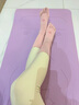 yottoy瑜伽袜女专业普拉提袜防滑中筒袜子运动夏季薄款五指袜 藕粉色 M 实拍图
