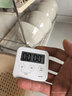 得力（deli）磁吸电子计时器学生计时器闹钟厨房计时器智能闹钟时间管理烘焙定时 LE206-计时器(白)开学季 实拍图