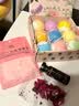 BEAUTYER【日本】泡澡球花瓣精油洗澡球泡泡超多儿童成人全家可用浴缸沐浴 【6颗装】干花精油泡澡球 【超多泡泡】  牛奶养肤 72小时持久留香 超多泡泡 实拍图