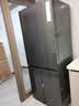 TCL 480L十字对开门冰箱超窄小户型抗菌净味深冷速冻四开门家用电冰箱一级能效风冷R480V7-U国家补贴 实拍图