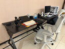 京东京造泰坦A3电竞桌台式电脑桌子实木ENF级家用书桌办公桌碳纤维纹1.4m 实拍图