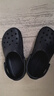 卡骆驰（CROCS）檀健次同款经典洞洞鞋轻便百搭女沙滩鞋包头拖鞋男鞋|10001 深蓝-410(含智必星) 39 (240mm) 实拍图