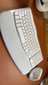 罗技（Logitech）Wave Combo 无线人体工学键鼠套装 垂直鼠标 无线蓝牙鼠标 办公键盘 无线键盘 蓝牙键盘 白色 实拍图