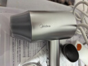 美的（Midea）6亿等离子护发电吹风 家用负离子护发吹风筒 1800W大功率快干吹风机 FJ308银 国家补贴 生日礼物 实拍图