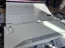 CHERRY樱桃KW550MX-LP矮轴键盘机械有线/蓝牙无线双模游戏办公键盘兼容MAC轻音炫目边框99键白色象牙白轴 实拍图