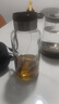 【送杯套】大容量加厚玻璃杯子便携吨吨杯茶水分离带杯套泡茶水杯 透明 1000ml吨吨桶 1只装 实拍图