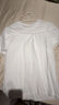 京东京造10A抗菌男士t恤短袖男女同款衣服男装春夏新款圆领打底衫内搭白XL 实拍图