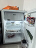 美的（Midea）116L单门小冰箱白色复古双温冷藏冷冻客厅办公室租房宿舍美妆家用办公小型迷你冰箱BCD-116M 实拍图