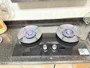 万和【蓝莲花B9DS】5.2kW天然气猛火70%热效率双边定时以旧换新嵌入式家用煤气双炉具双灶台灶具燃气灶 实拍图
