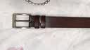 头层派（TOUCENGP）皮带男真皮针扣头层纯牛皮休闲腰带牛仔裤带百搭中青年礼物送男友 深咖啡宽3.8cm 下单备注长度 115cm 推荐体重150-165斤 实拍图