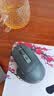 英菲克（INPHIC）M9 无线鼠标可充电轻音办公人体工学电脑台式笔记本2.4G通用便携Typec 灰【可视电量】 实拍图