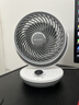夏普小风铃空气循环扇电风扇家用小型风扇桌面台式静轻音99档风速抑菌大风量一级能效PJ-CA230A-C 实拍图