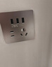 公牛（BULL）开关插座面板全屋套装G12灰斜五孔带多孔墙壁暗装修超薄官方旗舰 五孔带USB+Type-C插座【30W快充 充电速度快】 实拍图