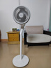 美的（Midea）空气循环扇电风扇落地扇安静轻音家用卧室电扇节能小风扇低噪循环轻羽扇 【循环新风 台地两用】FGA24TS（经典旋钮） 实拍图