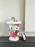 樾爱家hellokitty猫落地摆件奶油风客厅电视柜沙发茶几边几装饰乔迁礼物 【蓝色】kitty招财猫边几收纳落地摆件 实拍图