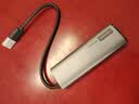 联想（Lenovo）USB分线器3.0接口转接器USB扩展器延长线笔记本电脑hub拓展坞USB扩展坞转换器BY02-3.0(0.25M)金属 实拍图