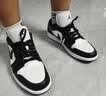 Jordan男女休闲鞋 AJ1熊猫 AJ 1情人节礼物运动鞋DC0774-101黑白41 实拍图