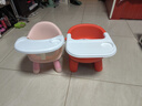 日康（rikang）宝宝餐椅 叫叫椅婴儿学坐椅多功能儿童吃饭餐桌 RK-X2009-2 橙色 实拍图
