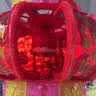 2026元宵新年灯笼七彩旋转led走马灯阳台吊灯大门口春节乔迁福字 豪华全闪流水款（一对） 40#直径38厘米（适合小阳台） 实拍图