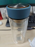 富光 男女士双层玻璃杯 高硼硅泡茶杯 茶水分离水杯带茶隔杯子500ml 实拍图