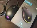 罗技（G）G102 有线游戏鼠标 轻量化设计 G102第二代 RGB灯效 打瓦鼠标 无畏契约/三角洲必备（黑色） 实拍图