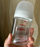 贝亲（Pigeon）新生儿 防胀气宽口径玻璃奶瓶160ml SS号奶嘴 0个月+ AA260 实拍图
