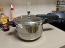 苏泊尔（SUPOR）304不锈钢7.0L压力锅24cm【3-5人可用】快煮防爆高压锅电磁炉通用 实拍图