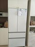 松下（Panasonic）白月光2.0 515L法式多门冰箱家用超薄零嵌入式自动制冰一级能效NR-ED52APB-W【国家补贴】 实拍图
