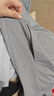 名创优品（MINISO）冰丝防晒衣男夏季户外大帽檐防紫外线外套凉感上衣服 深灰 2XL 实拍图