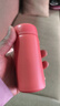 【全网爆款】迷你口袋保温杯304不锈钢水杯便携可爱水杯女生 红色 150ml 实拍图