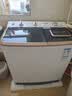 荣事达（Royalstar）洗衣机半自动家用大容量双桶双缸 洗衣机脱水甩干双筒   半自动洗衣机公斤 10公斤 双缸 【黄金容量 强力去污】 适合2-3人使用 实拍图